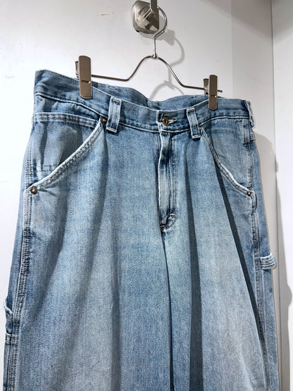 Old Lee Dungarees Loose Denim Pants