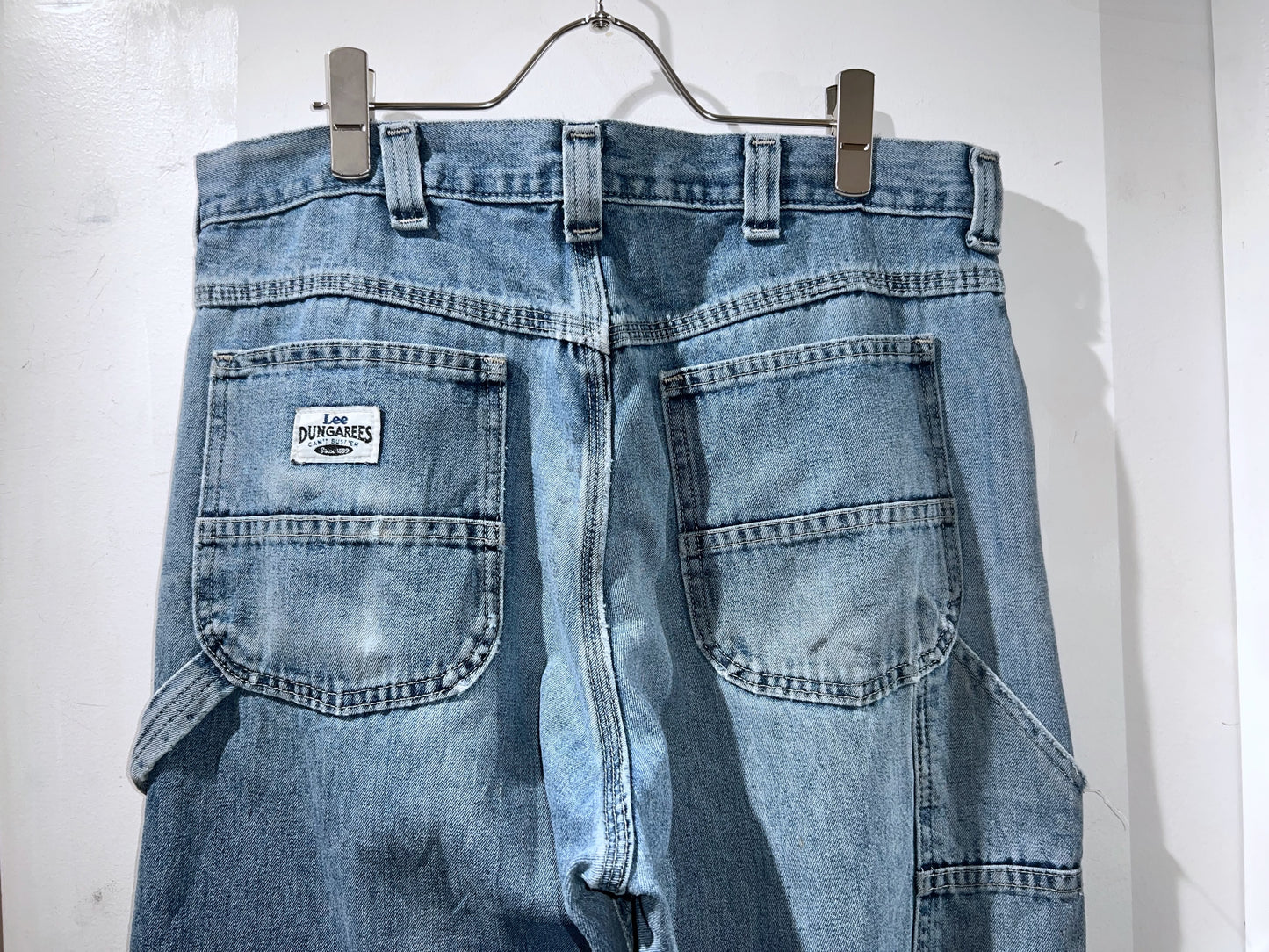Old Lee Dungarees Loose Denim Pants