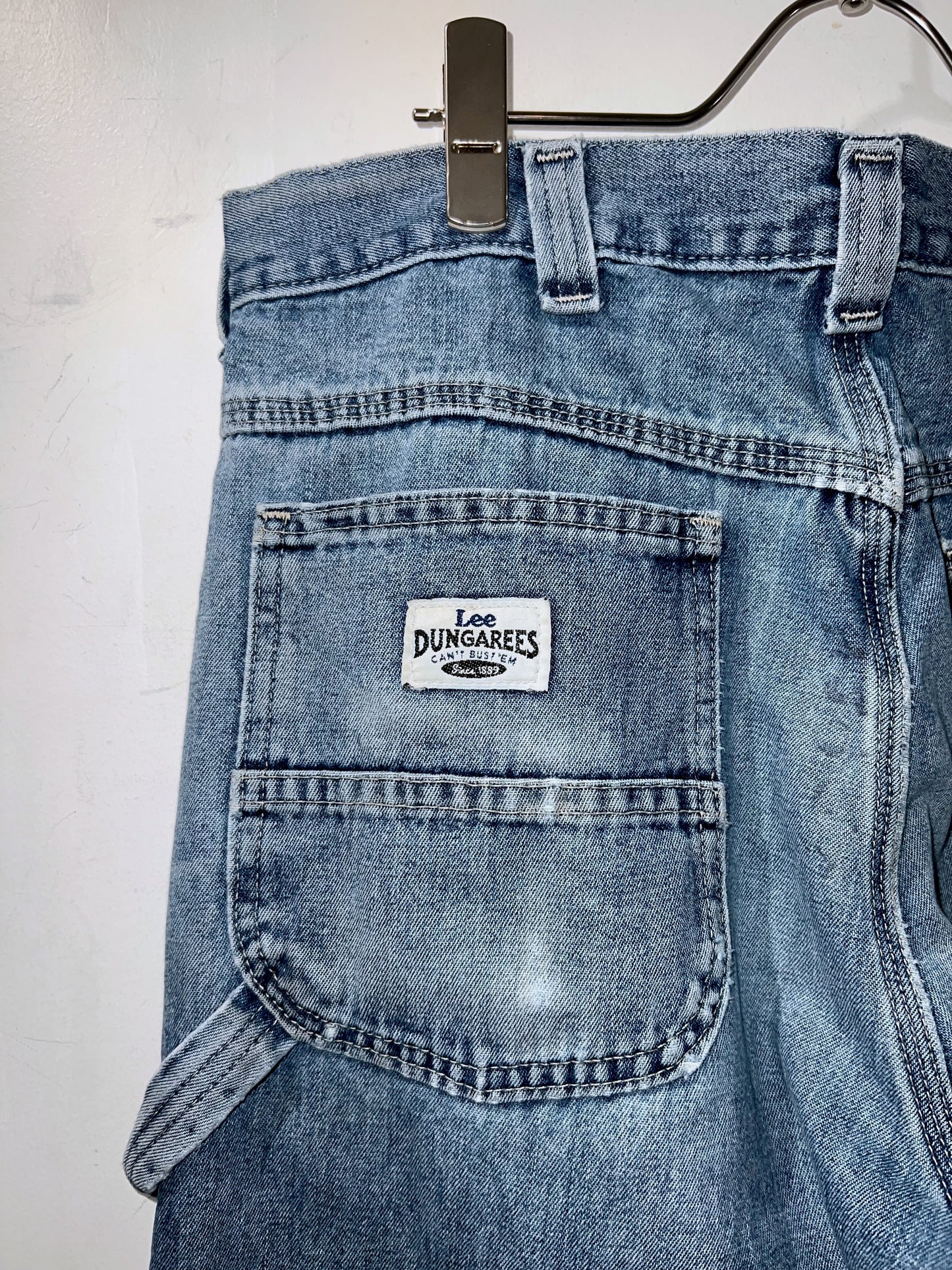 Old Lee Dungarees Loose Denim Pants