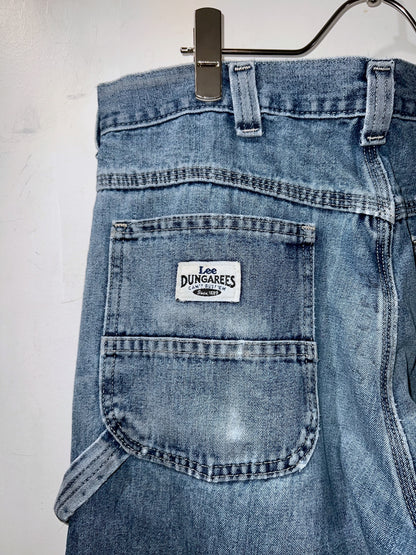 Old Lee Dungarees Loose Denim Pants