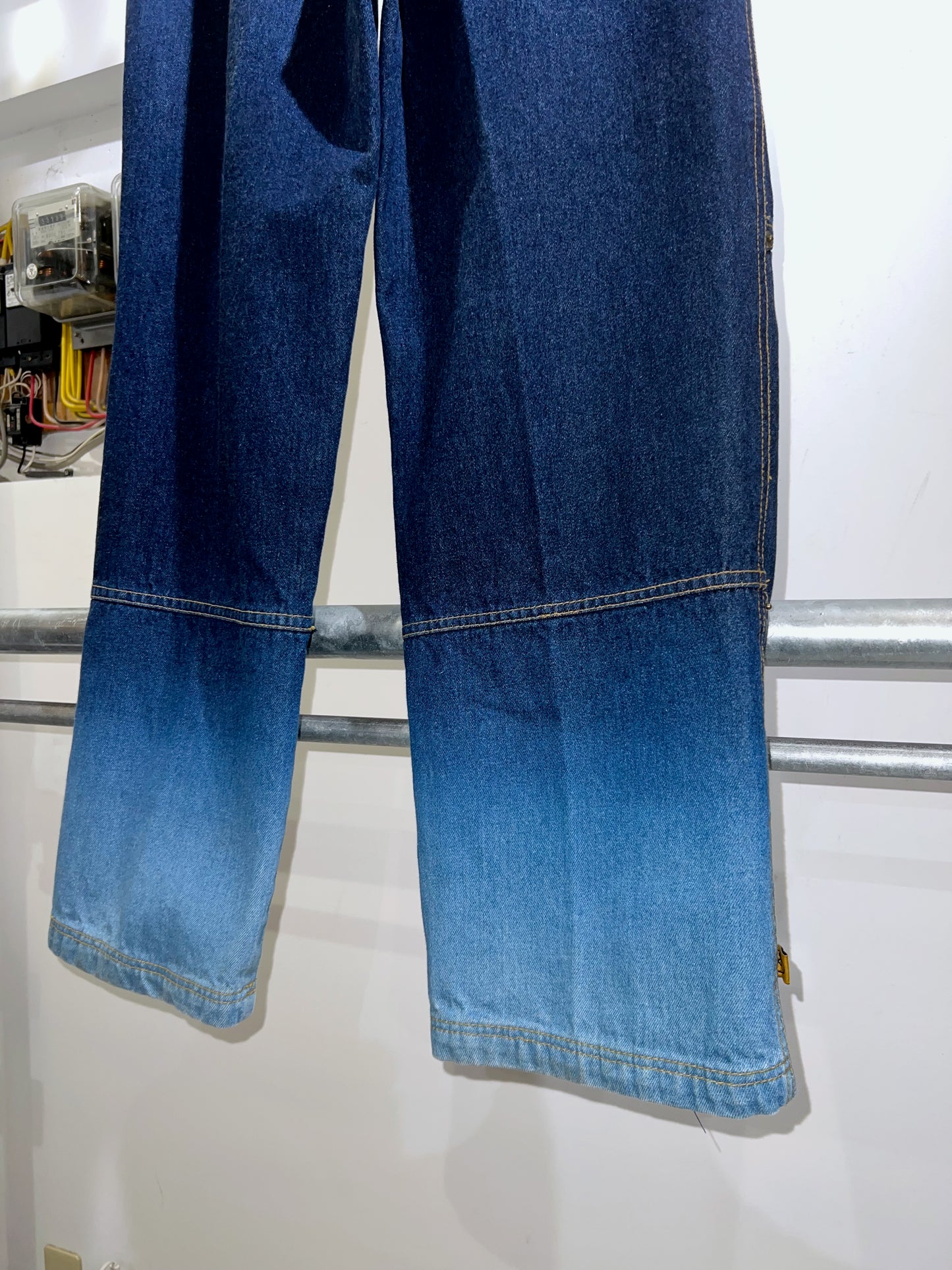 AIM × BAU Hand Painted Denim Pants