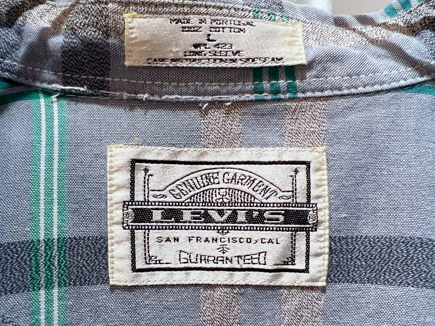 Vintage Levi’s Custom Check Shirt