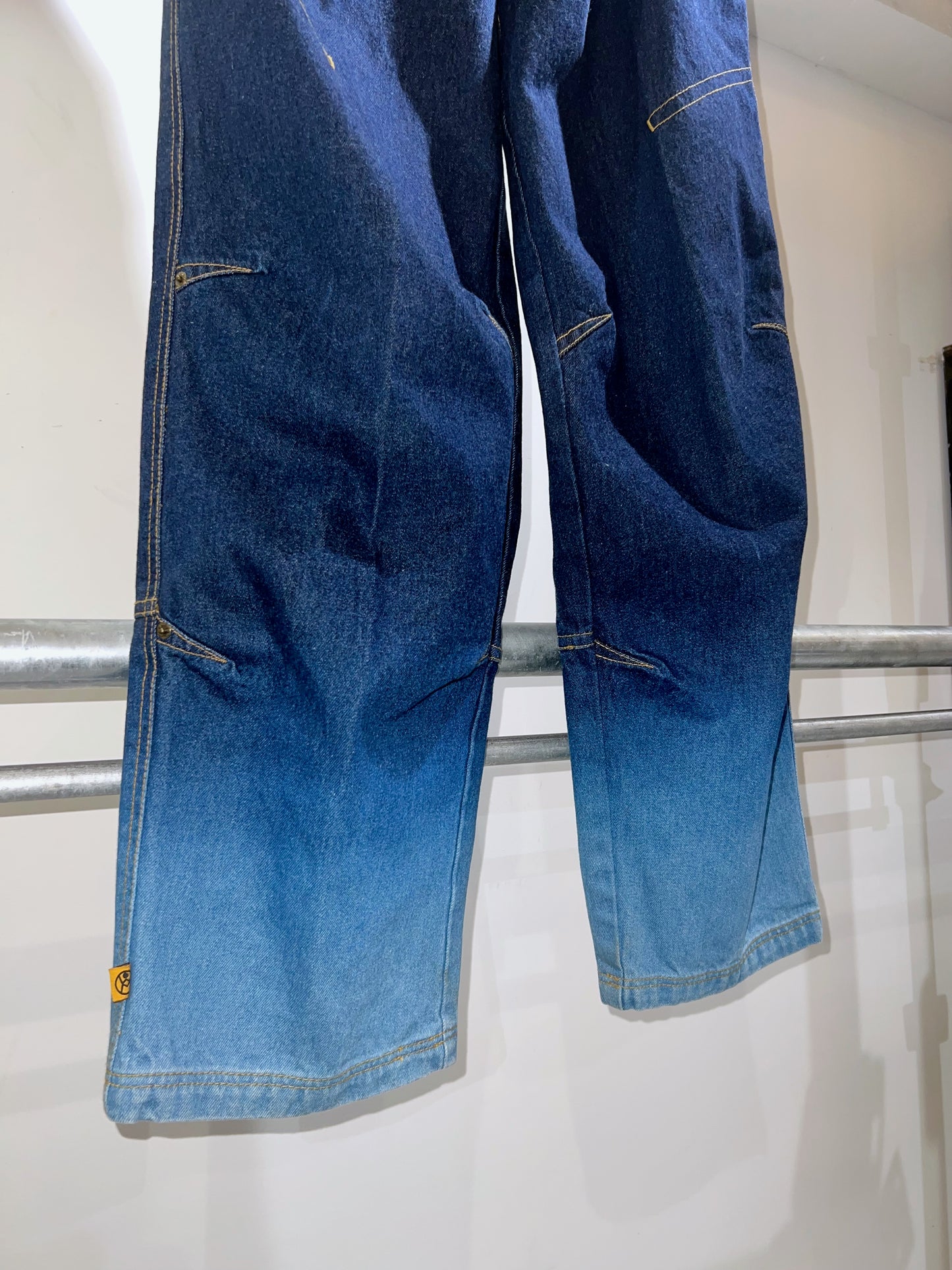 AIM × BAU Hand Painted Denim Pants