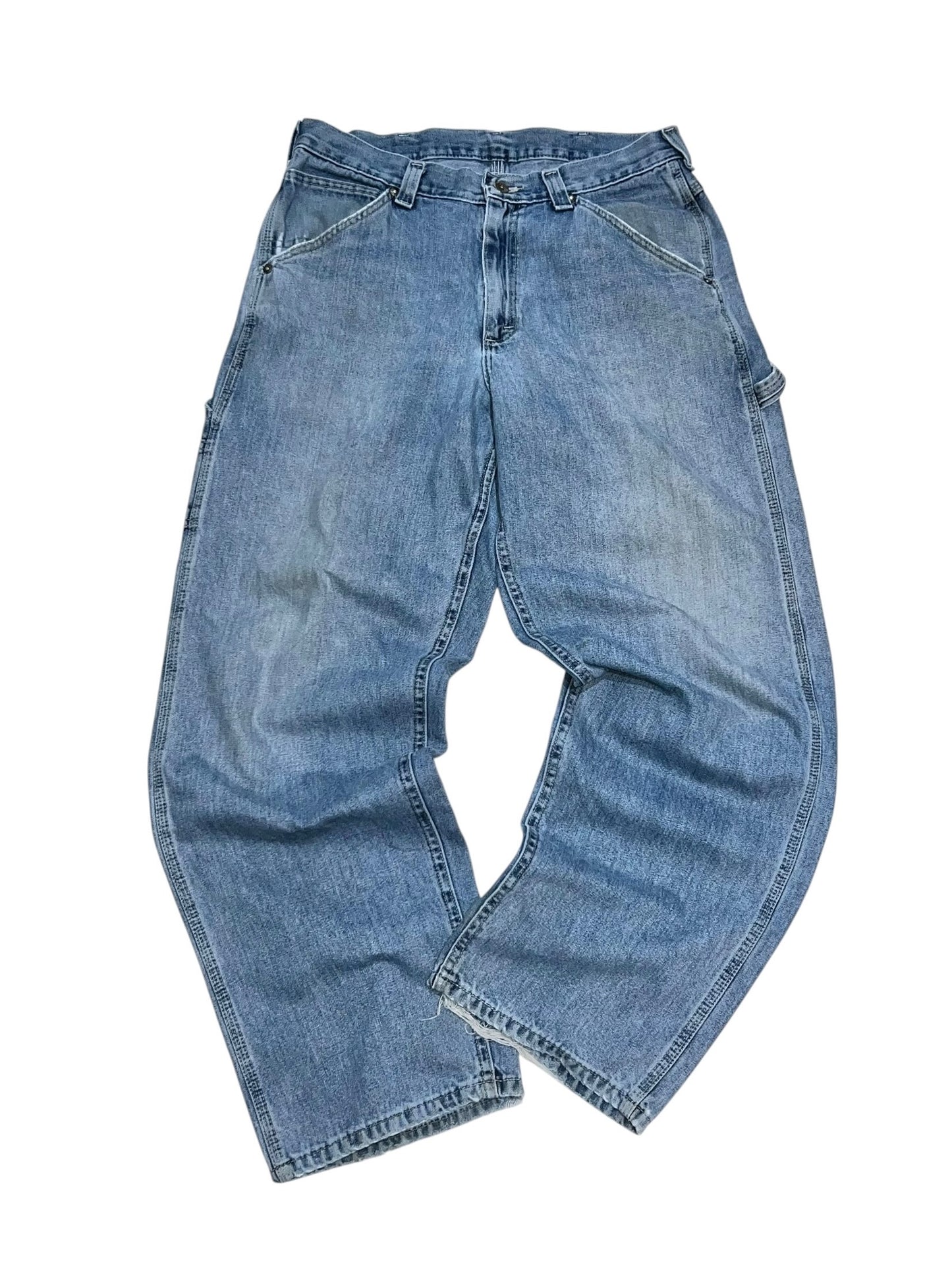 Old Lee Dungarees Loose Denim Pants