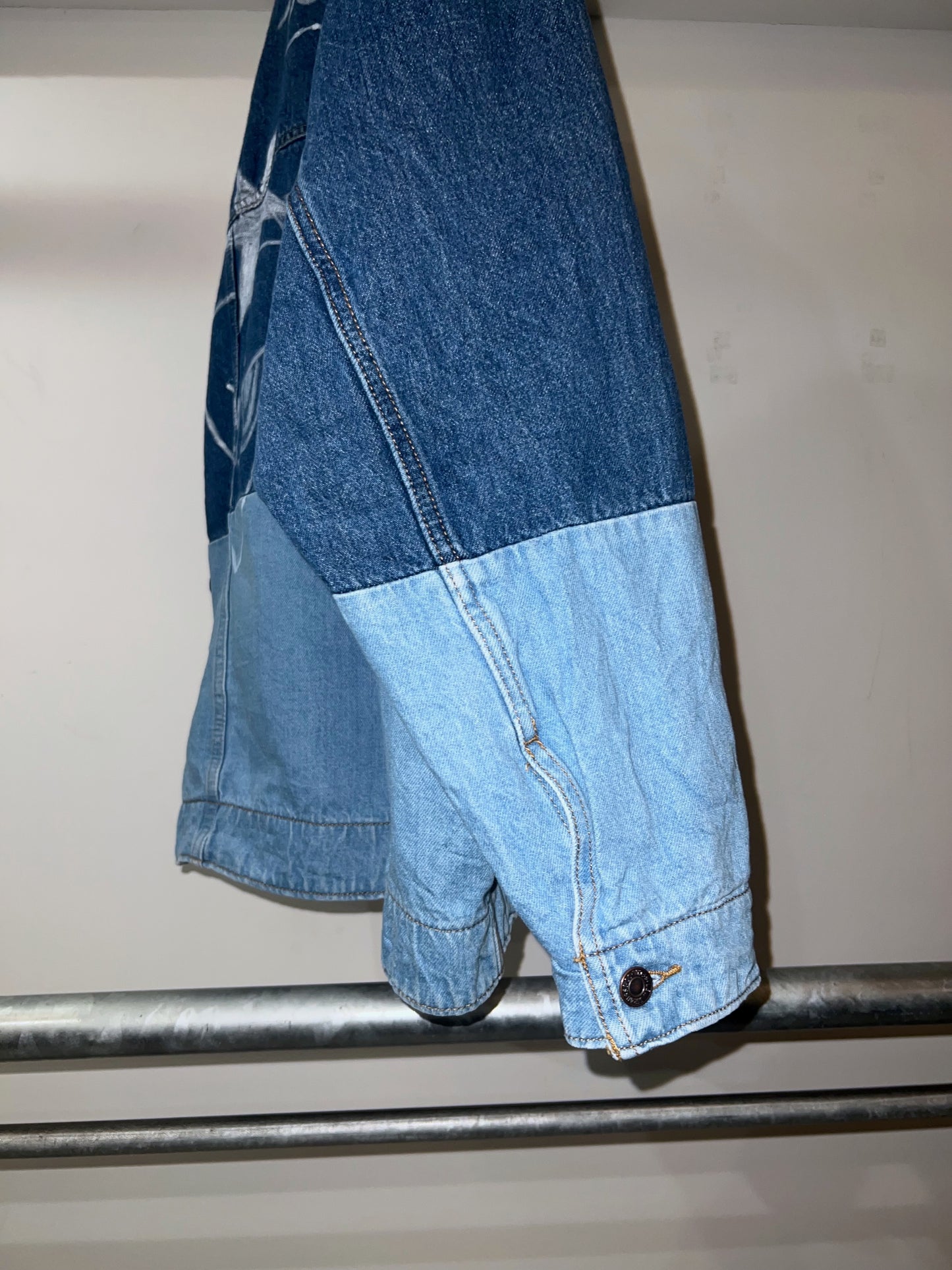 AIM × BAU Hand Painted Denim Jacket