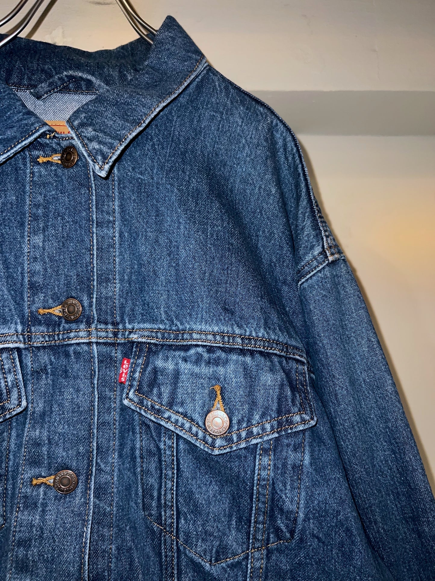 AIM × BAU Hand Painted Denim Jacket