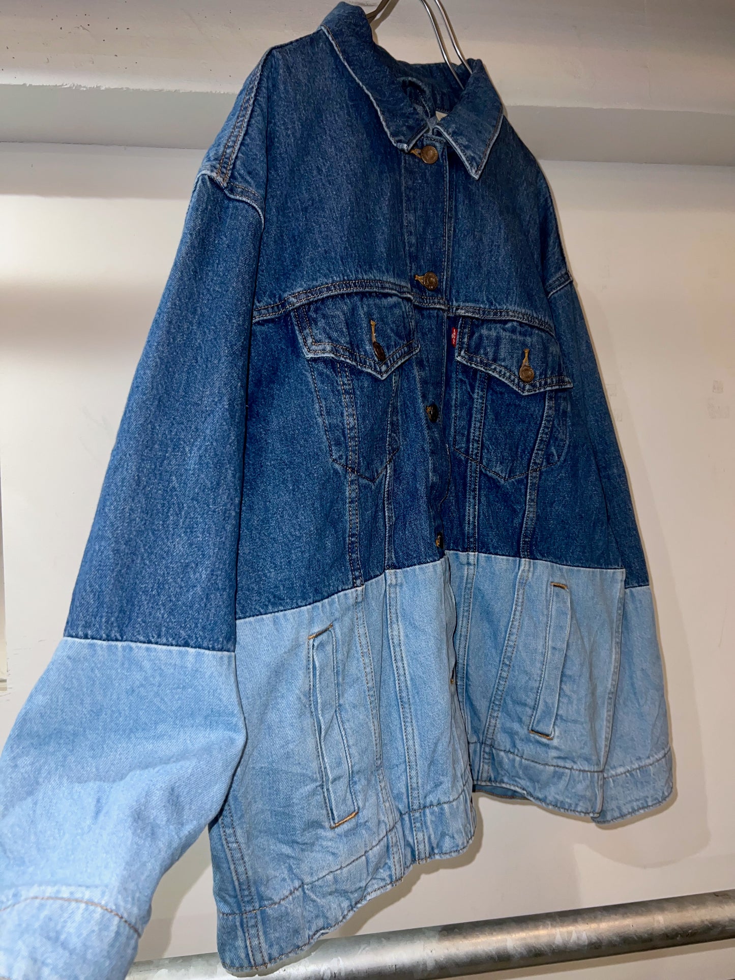 AIM × BAU Hand Painted Denim Jacket