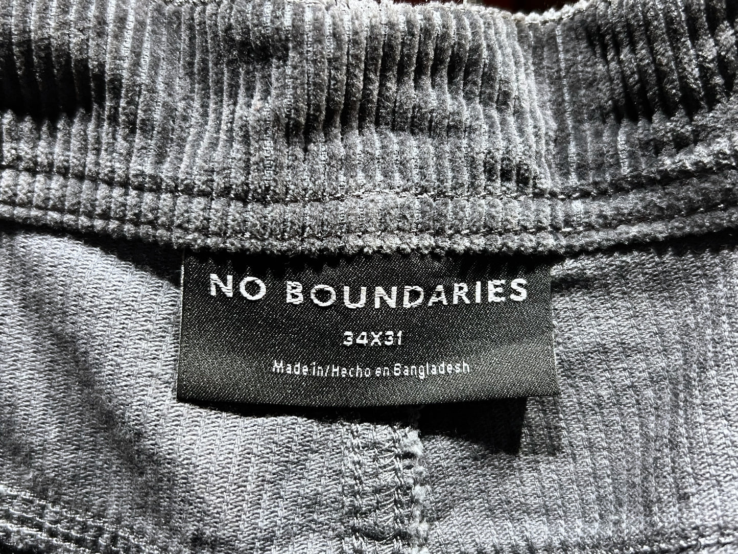 NoBo Corduroy DoubleKnee Painter Pants