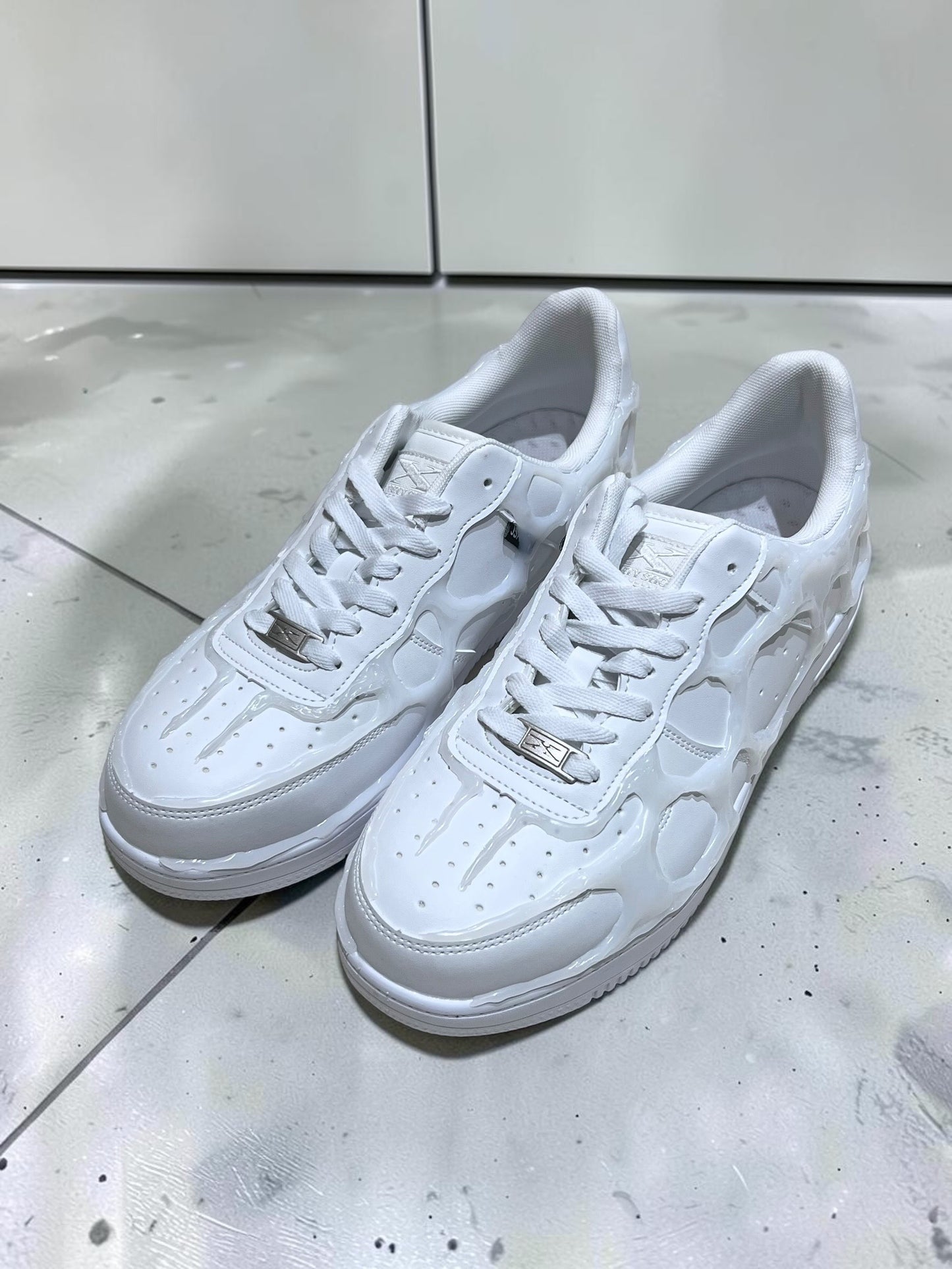 AIM × BAU Melting Drip Shoes