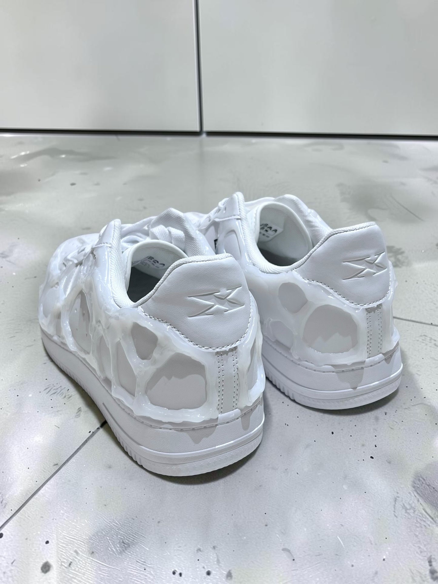 AIM × BAU Melting Drip Shoes