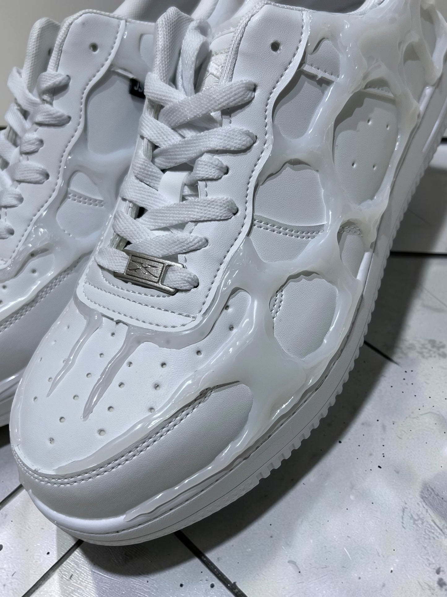 AIM × BAU Melting Drip Shoes