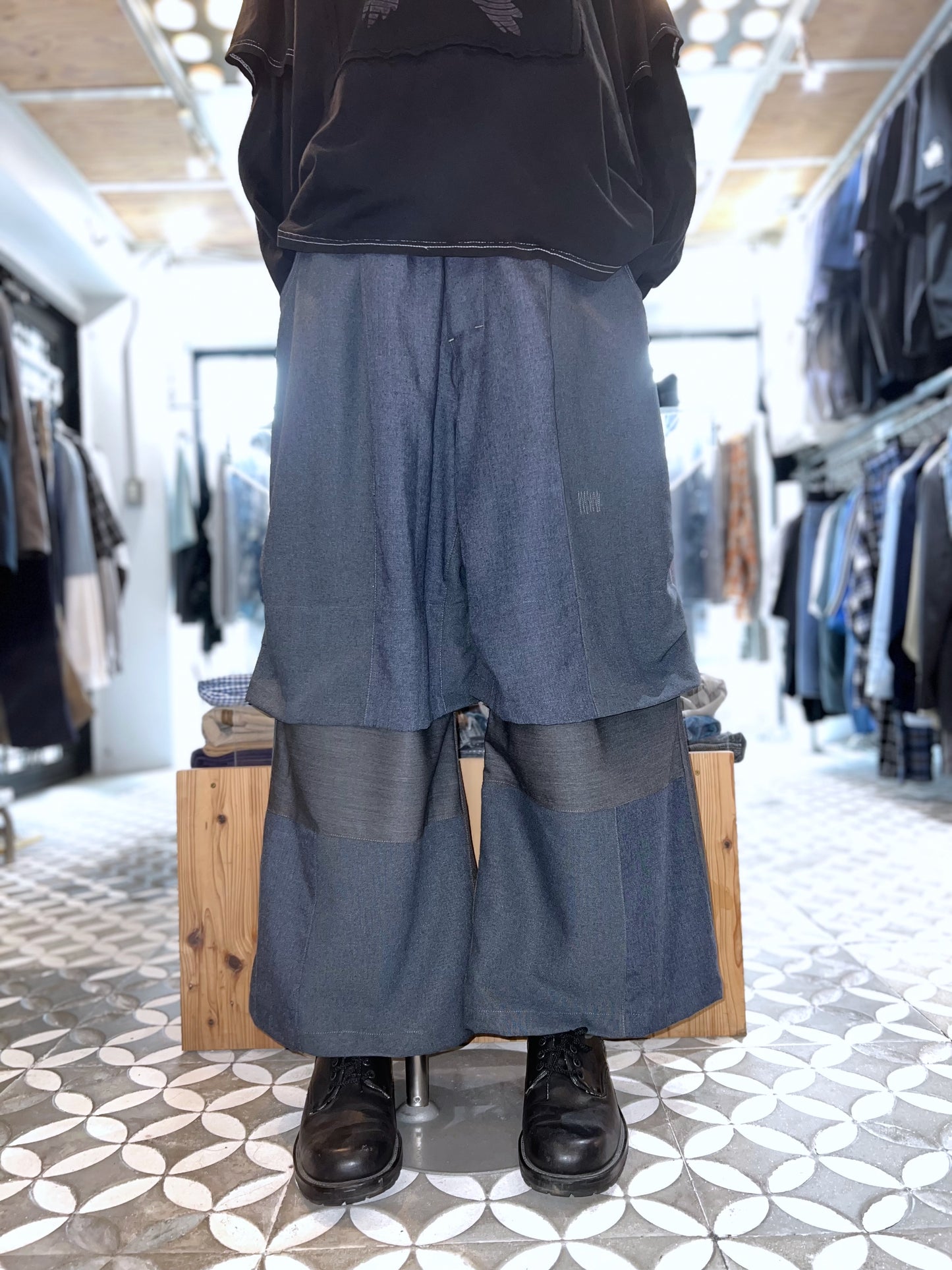 REMAKEBYK LAYERED PANTS