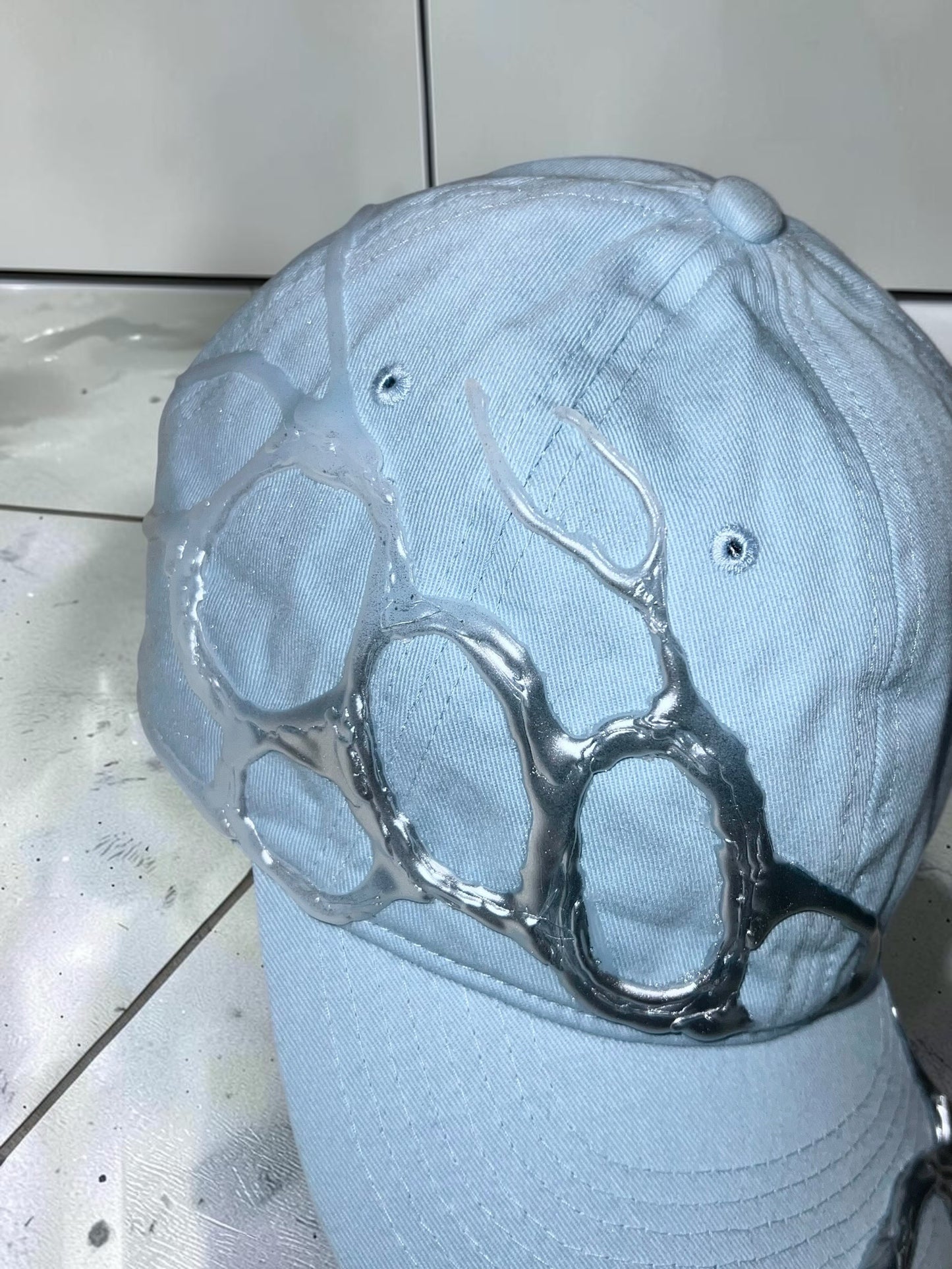 AIM × BAU Liquid Chrome Cap