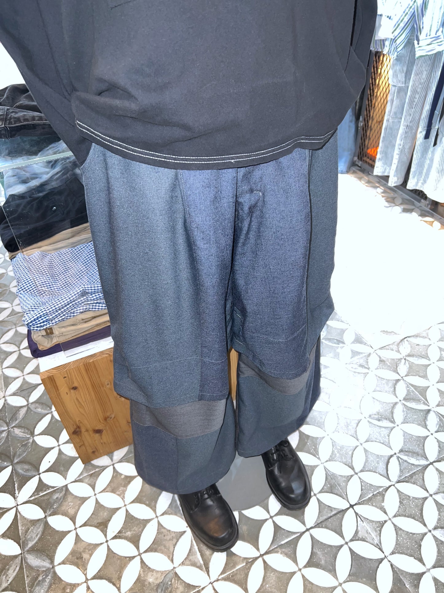 REMAKEBYK LAYERED PANTS