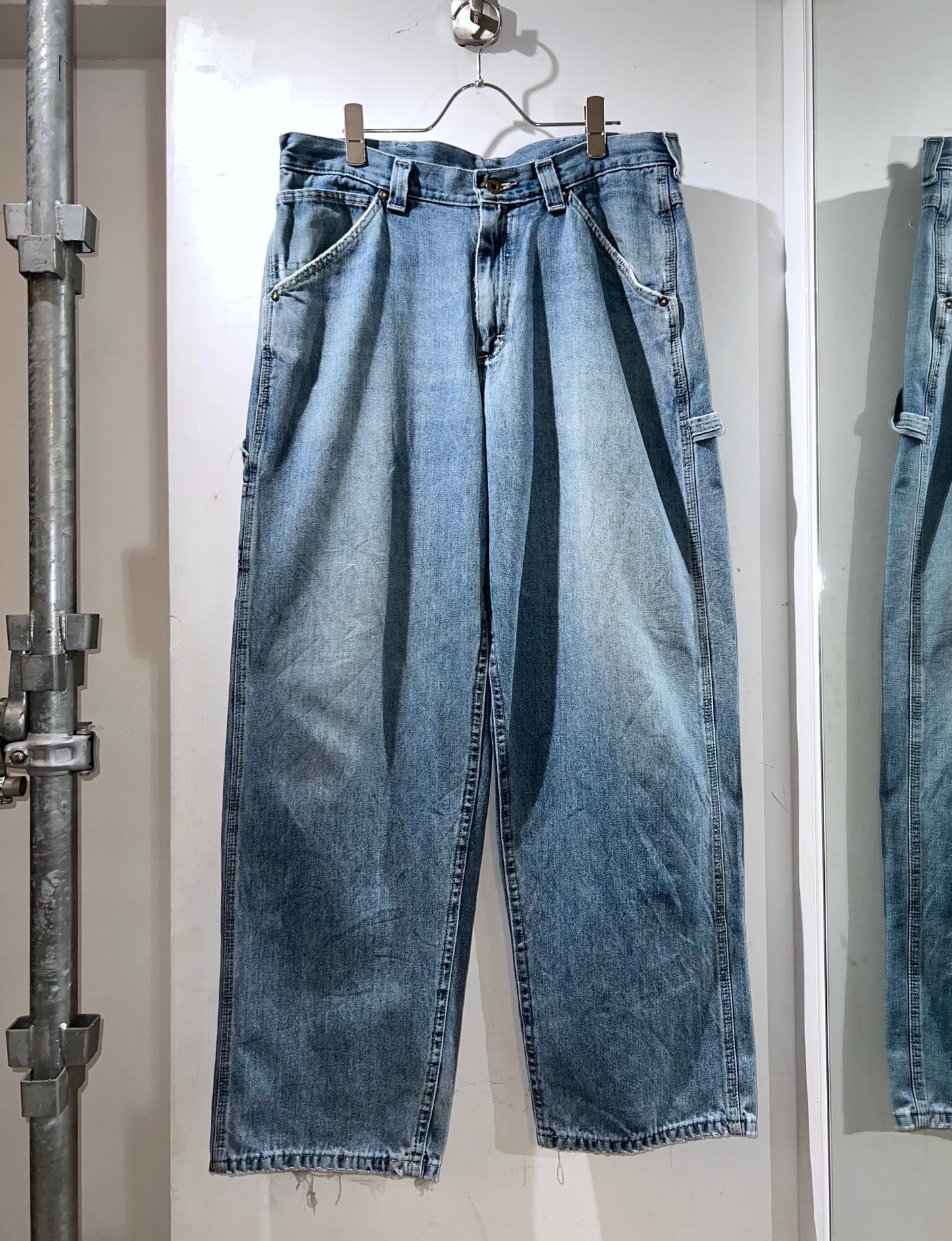 Old Lee Dungarees Loose Denim Pants