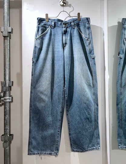 Old Lee Dungarees Loose Denim Pants