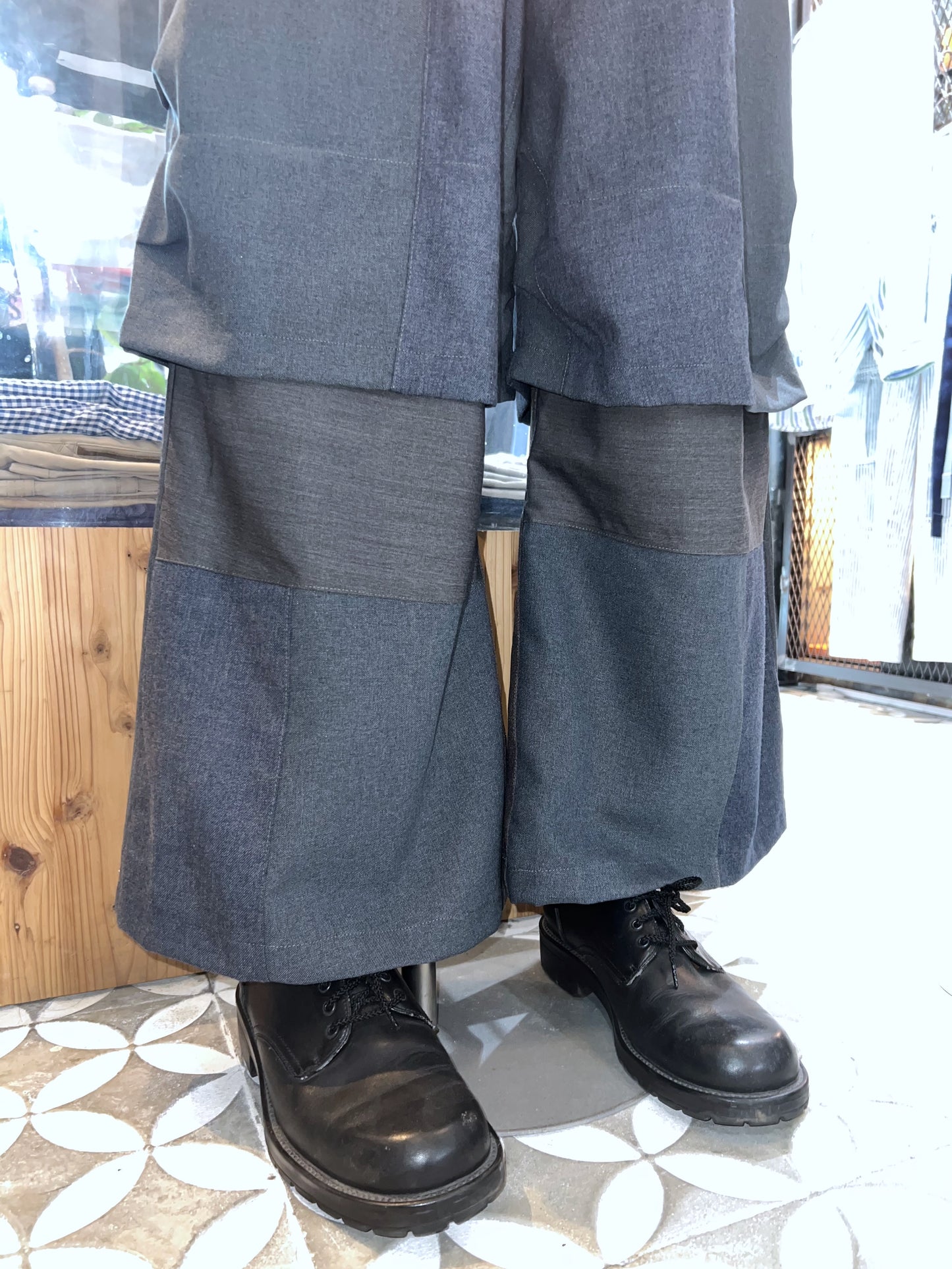 REMAKEBYK LAYERED PANTS