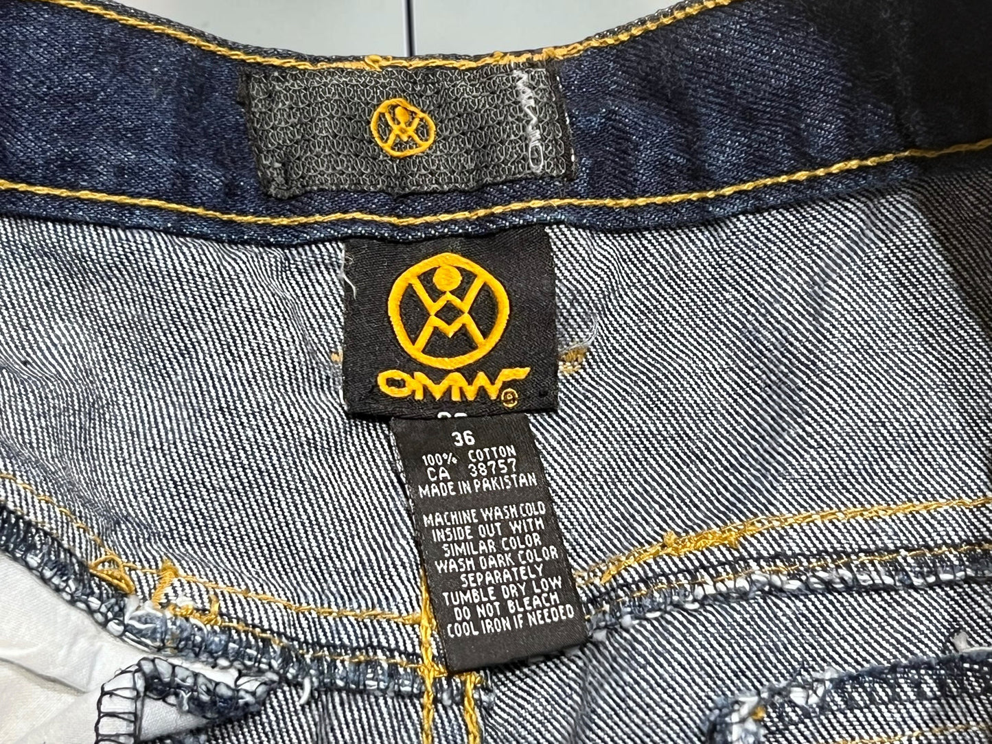 AIM × BAU Hand Painted Denim Pants