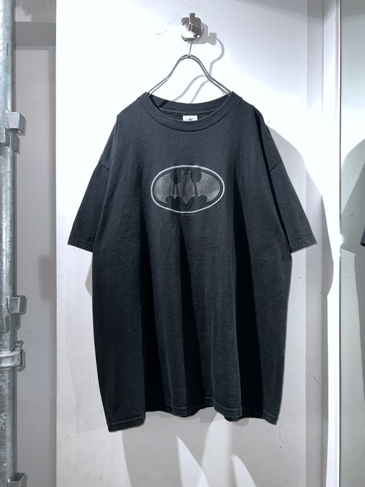 00s Vintage Batman Leather Emblem Tee