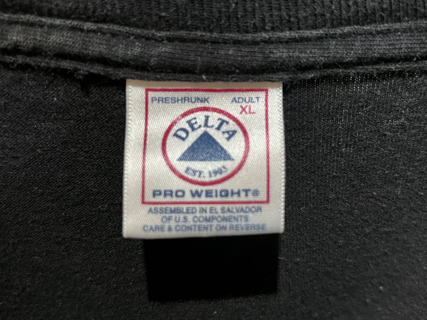 00s Vintage Batman Leather Emblem Tee