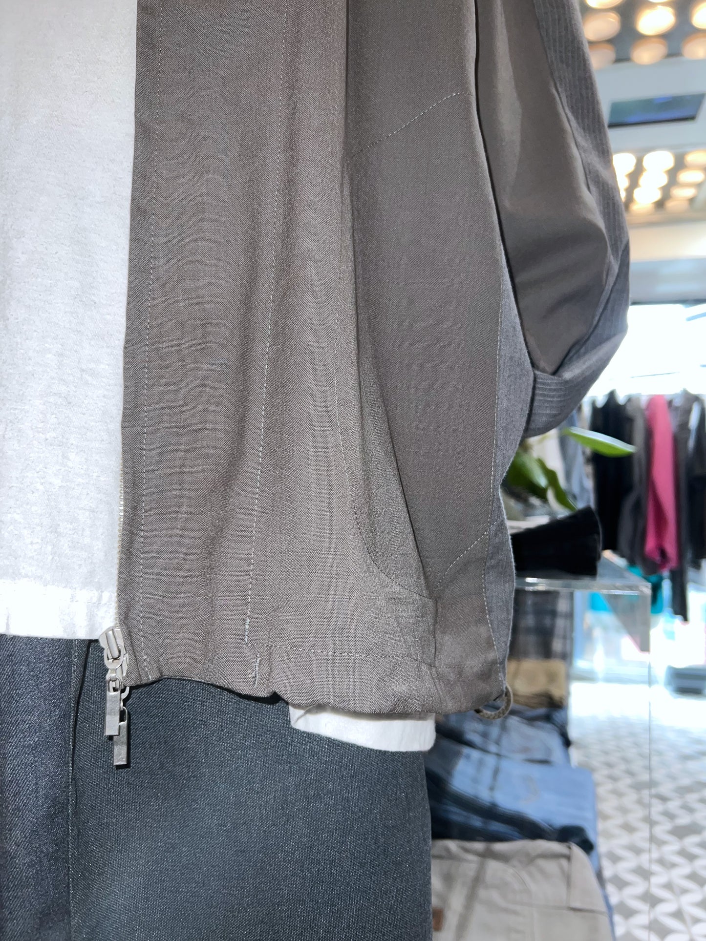 REMAKEBYK ZIP BLOUSON