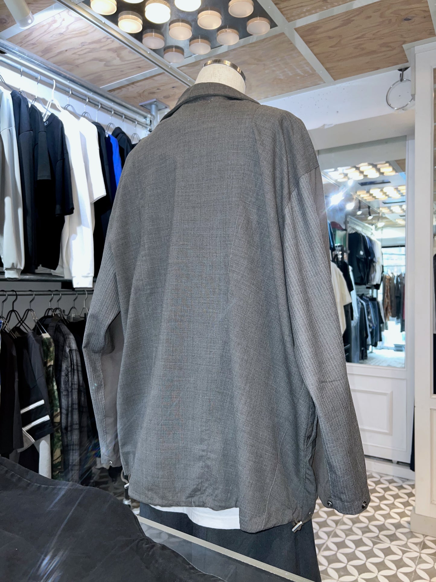 REMAKEBYK ZIP BLOUSON