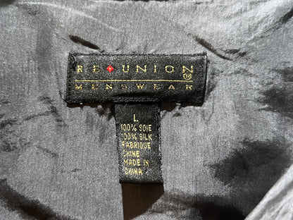 Old Grey Silk Shirt