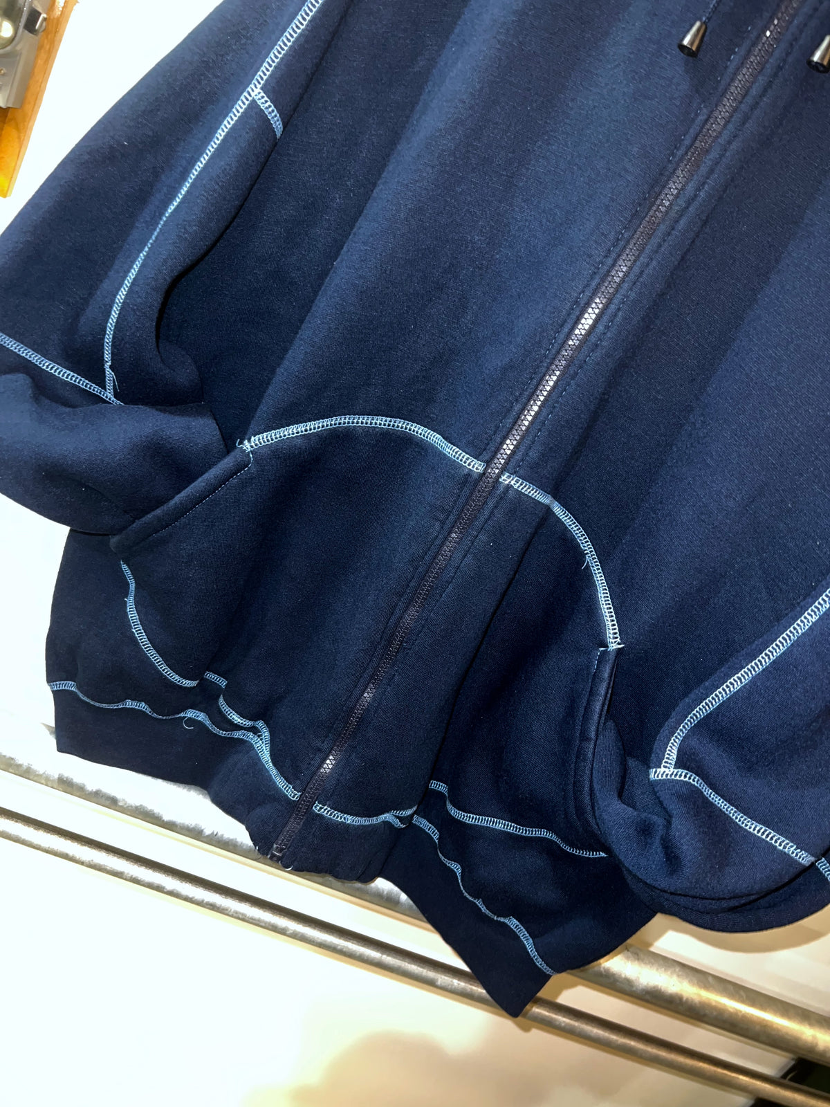 00s Jordan Craig Zip-up Hoodie Contrast Outseam