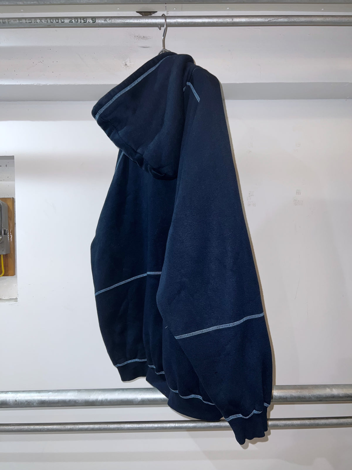 00s Jordan Craig Zip-up Hoodie Contrast Outseam