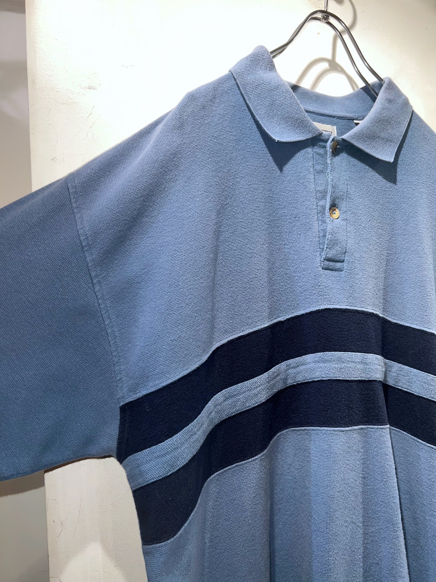 00s Oversized Design Polo Shirt