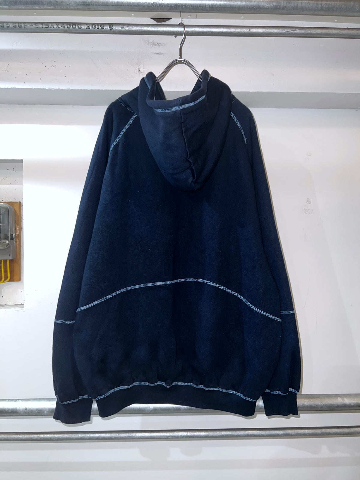 00s Jordan Craig Zip-up Hoodie Contrast Outseam