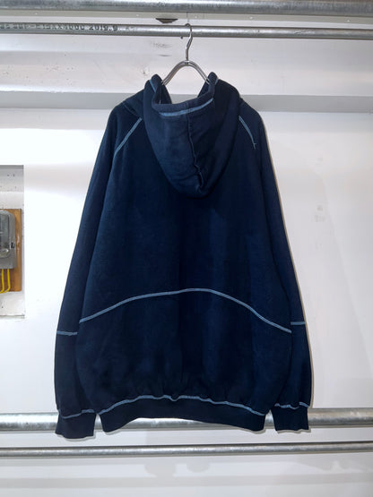 00s Jordan Craig Zip-up Hoodie Contrast Outseam