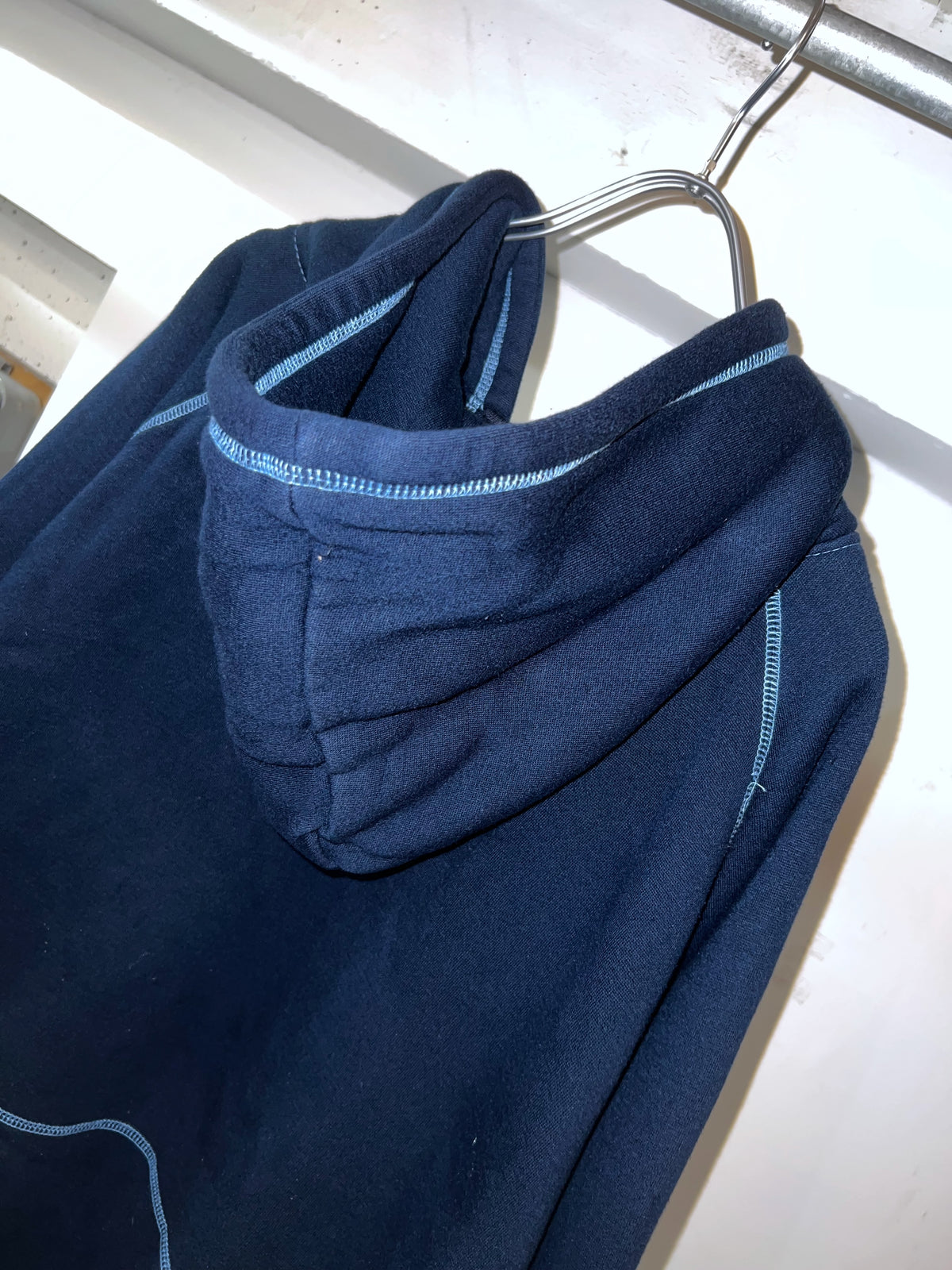 00s Jordan Craig Zip-up Hoodie Contrast Outseam
