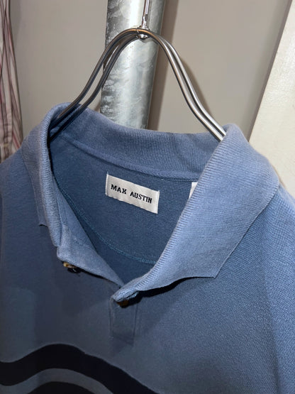 00s Oversized Design Polo Shirt