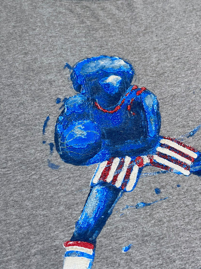 90s FUBU Harlem Globetrotters Artwork L/S Tee