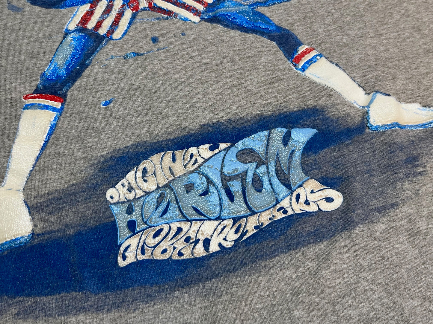 90s FUBU Harlem Globetrotters Artwork L/S Tee