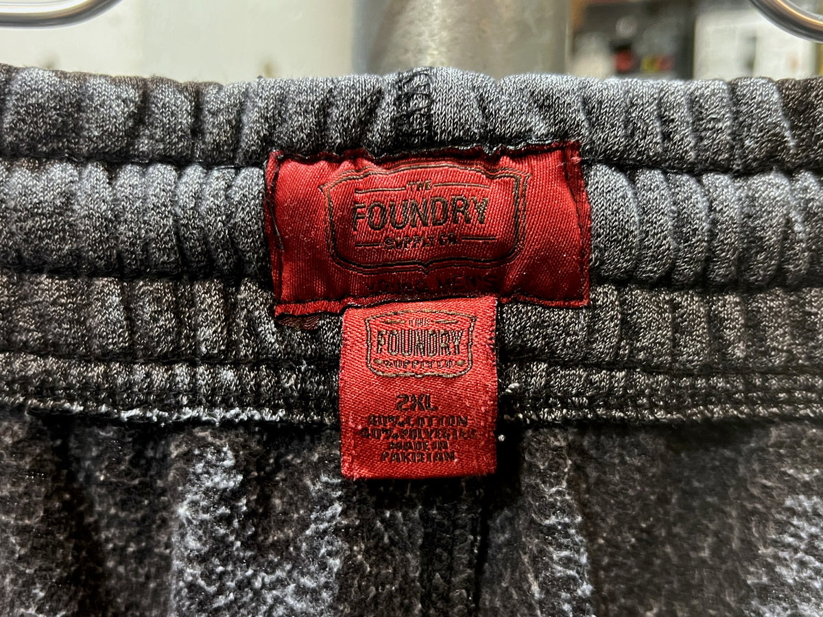 Mix Grey Loose Baggy Fleece Pants