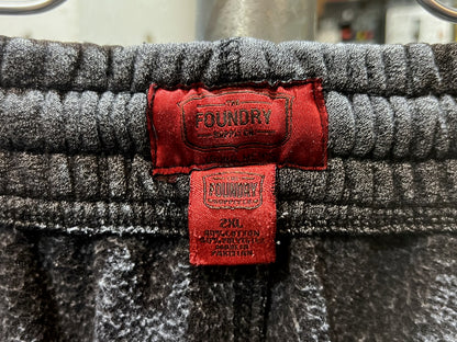 Mix Grey Loose Baggy Fleece Pants