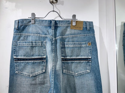 Royal Blue Jeans Wide Leg Denim Pants