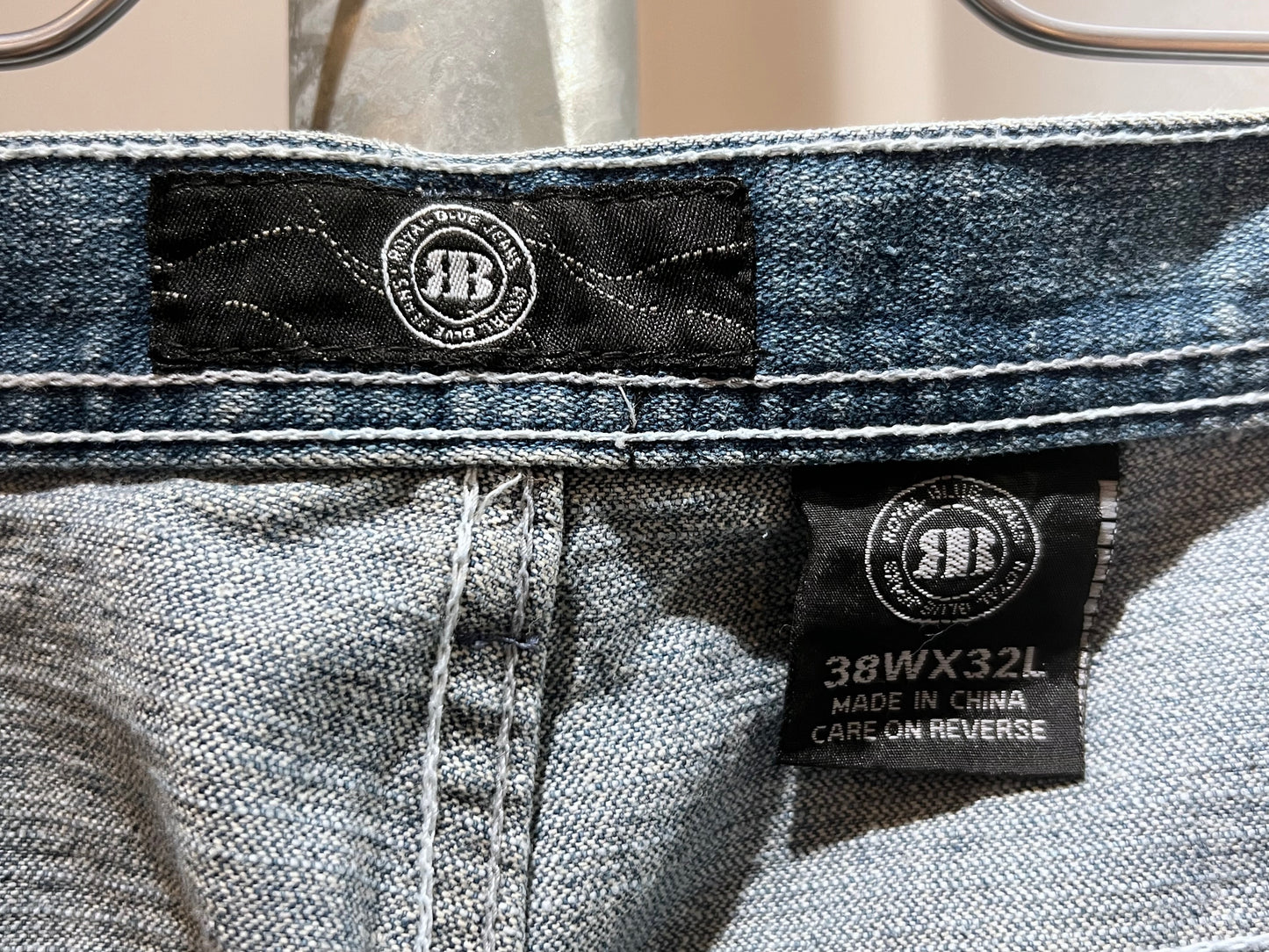 Royal Blue Jeans Wide Leg Denim Pants