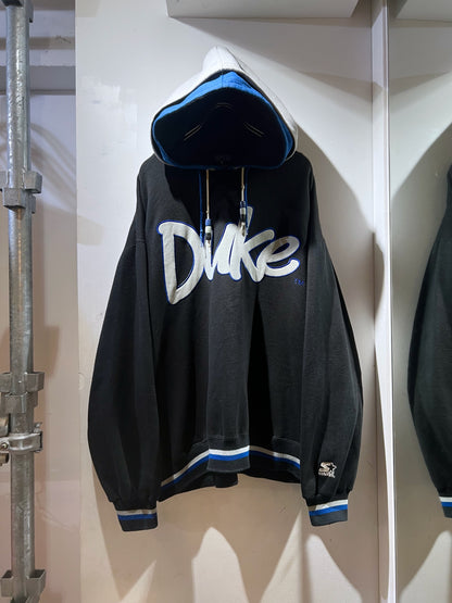 90s Starter Duke Blue Devils Double Hood Hoodie