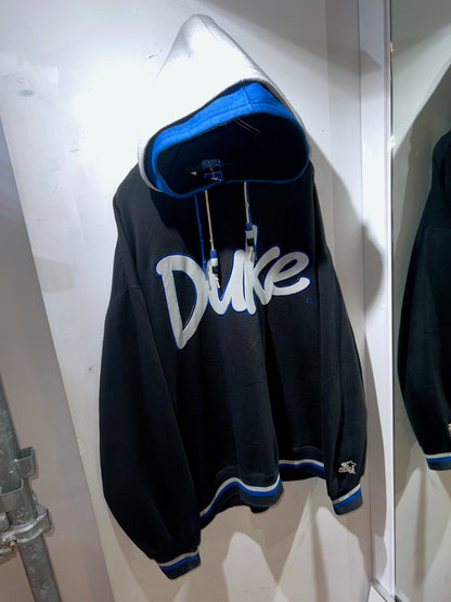 90s Starter Duke Blue Devils Double Hood Hoodie