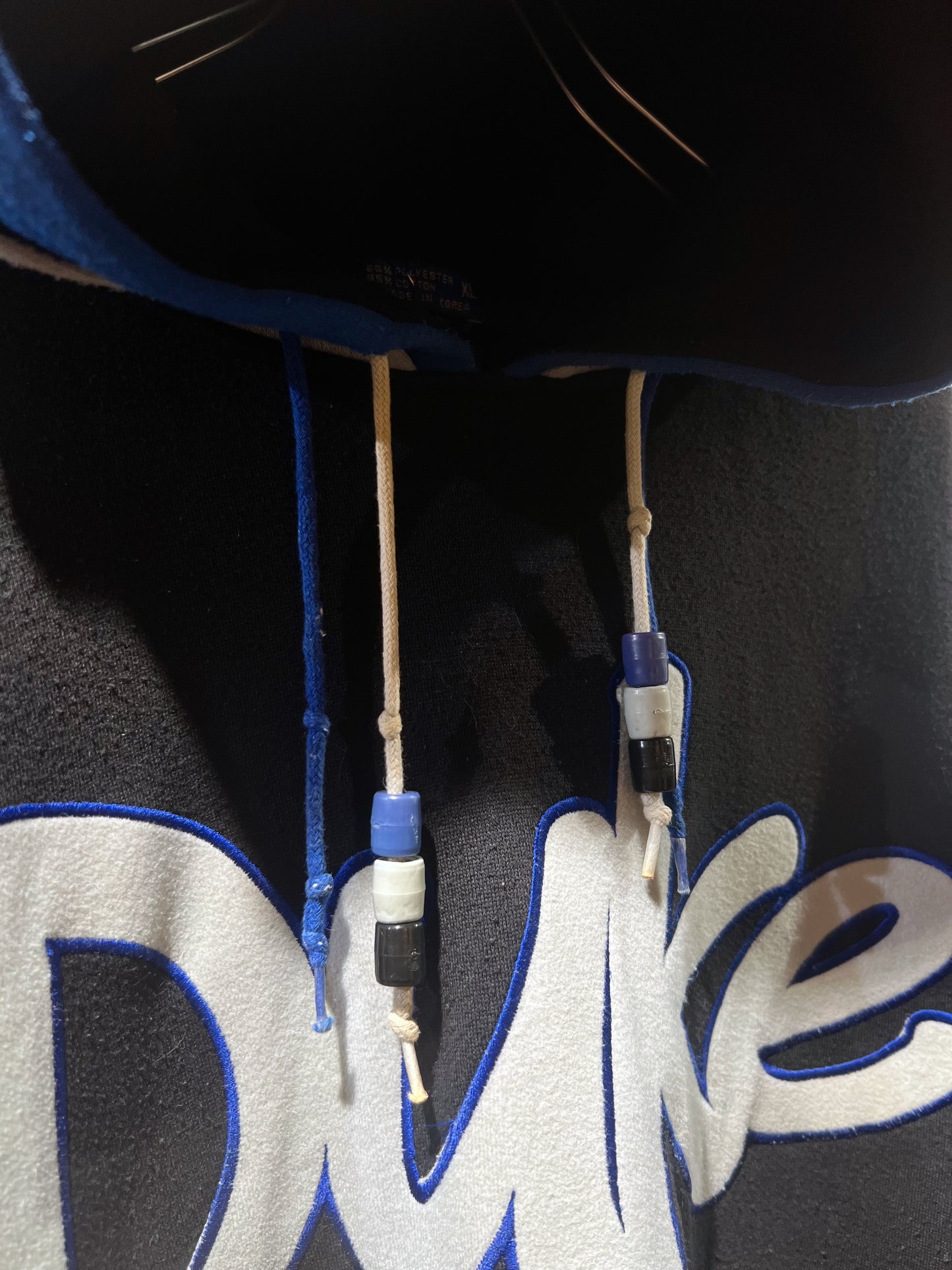 90s Starter Duke Blue Devils Double Hood Hoodie