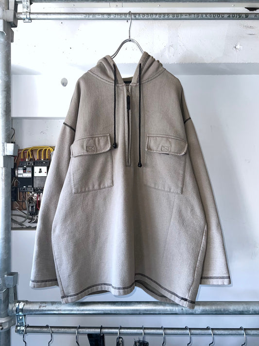 00s Vintage Half Zip Design Sweatshirt