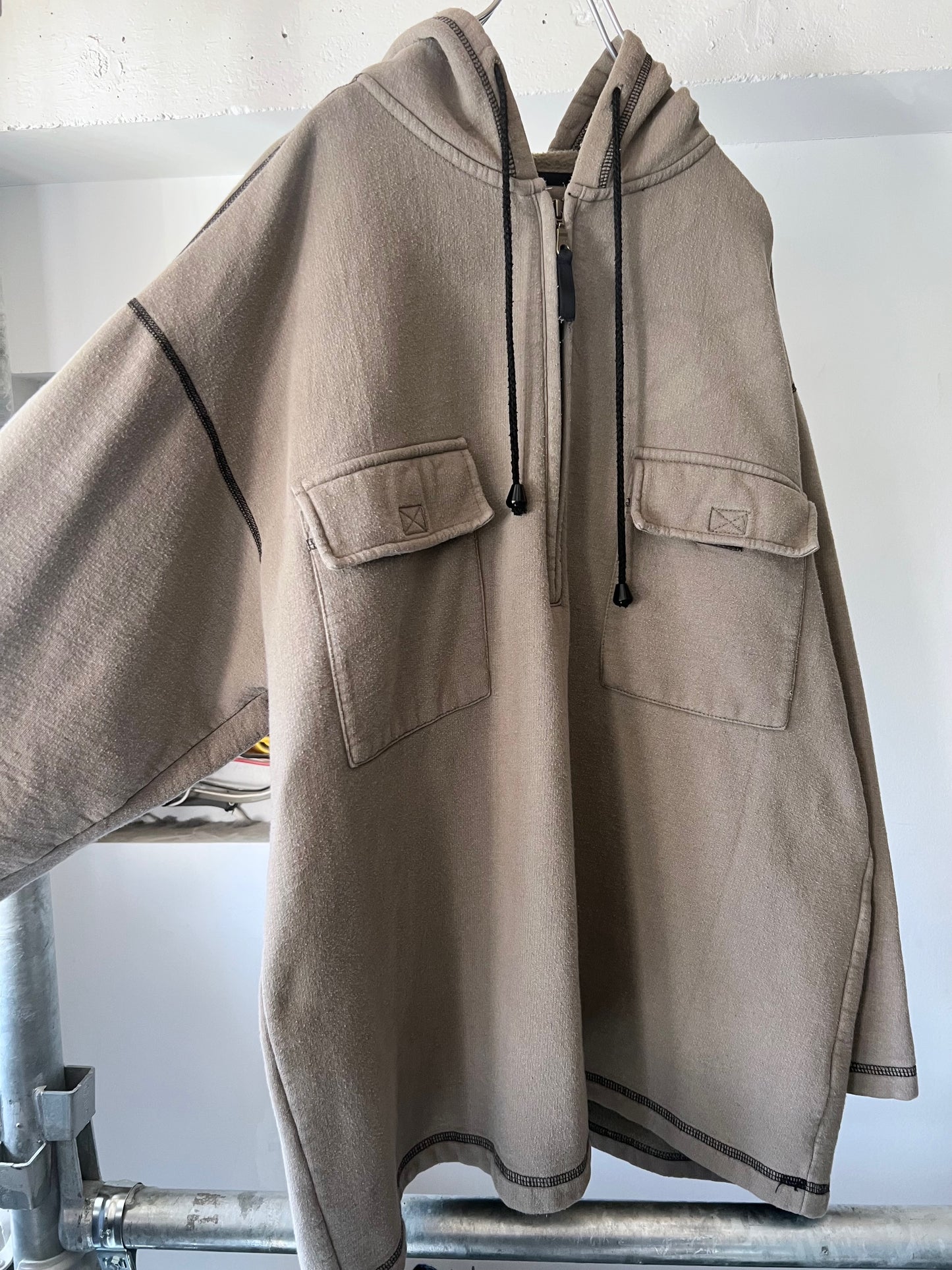 00s Vintage Half Zip Design Sweatshirt