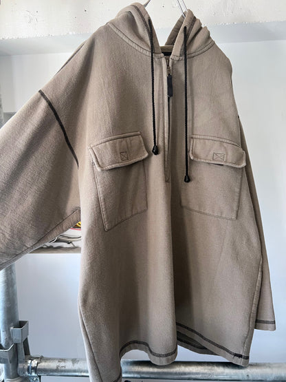 00s Vintage Half Zip Design Sweatshirt