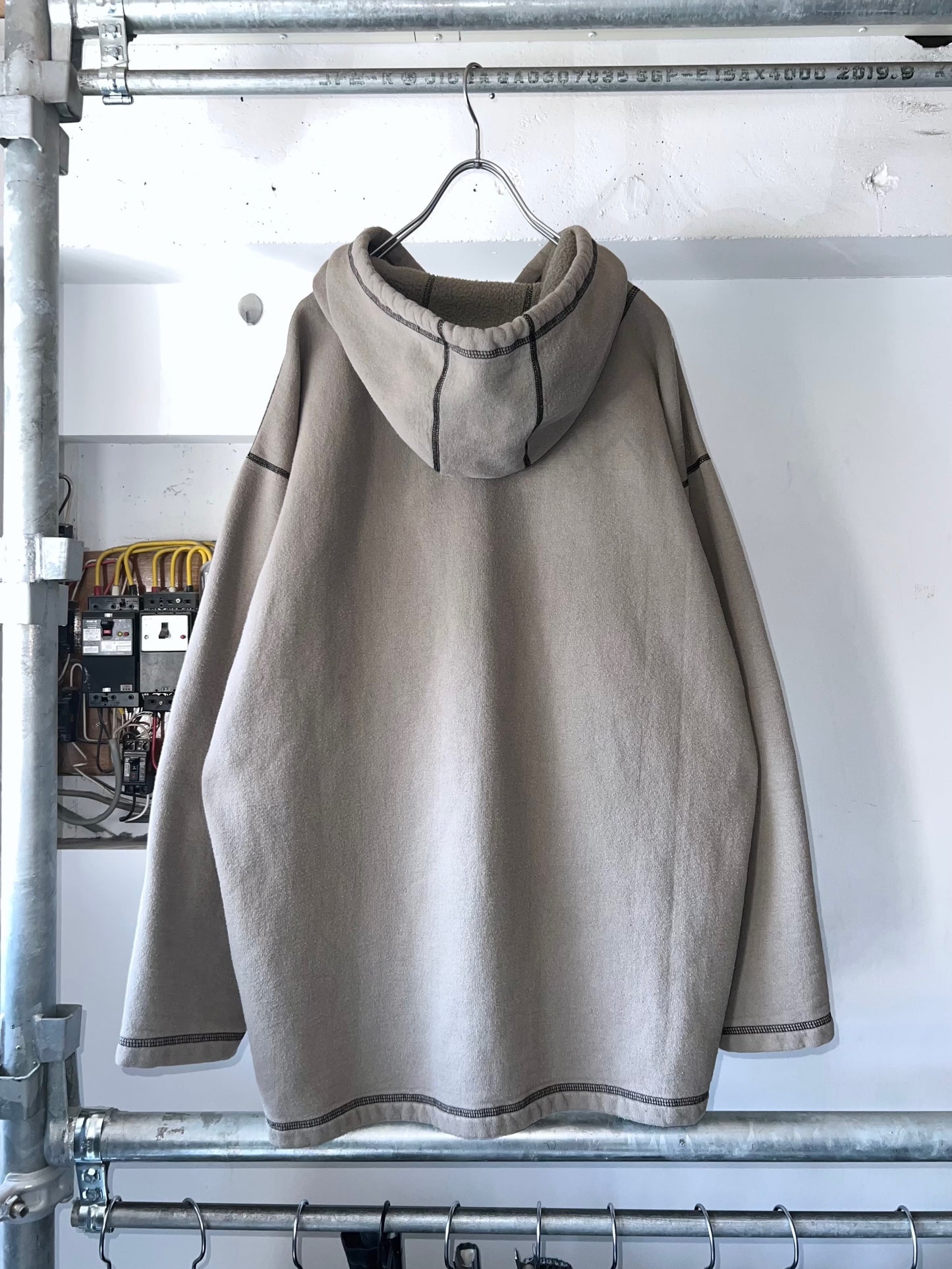 00s Vintage Half Zip Design Sweatshirt