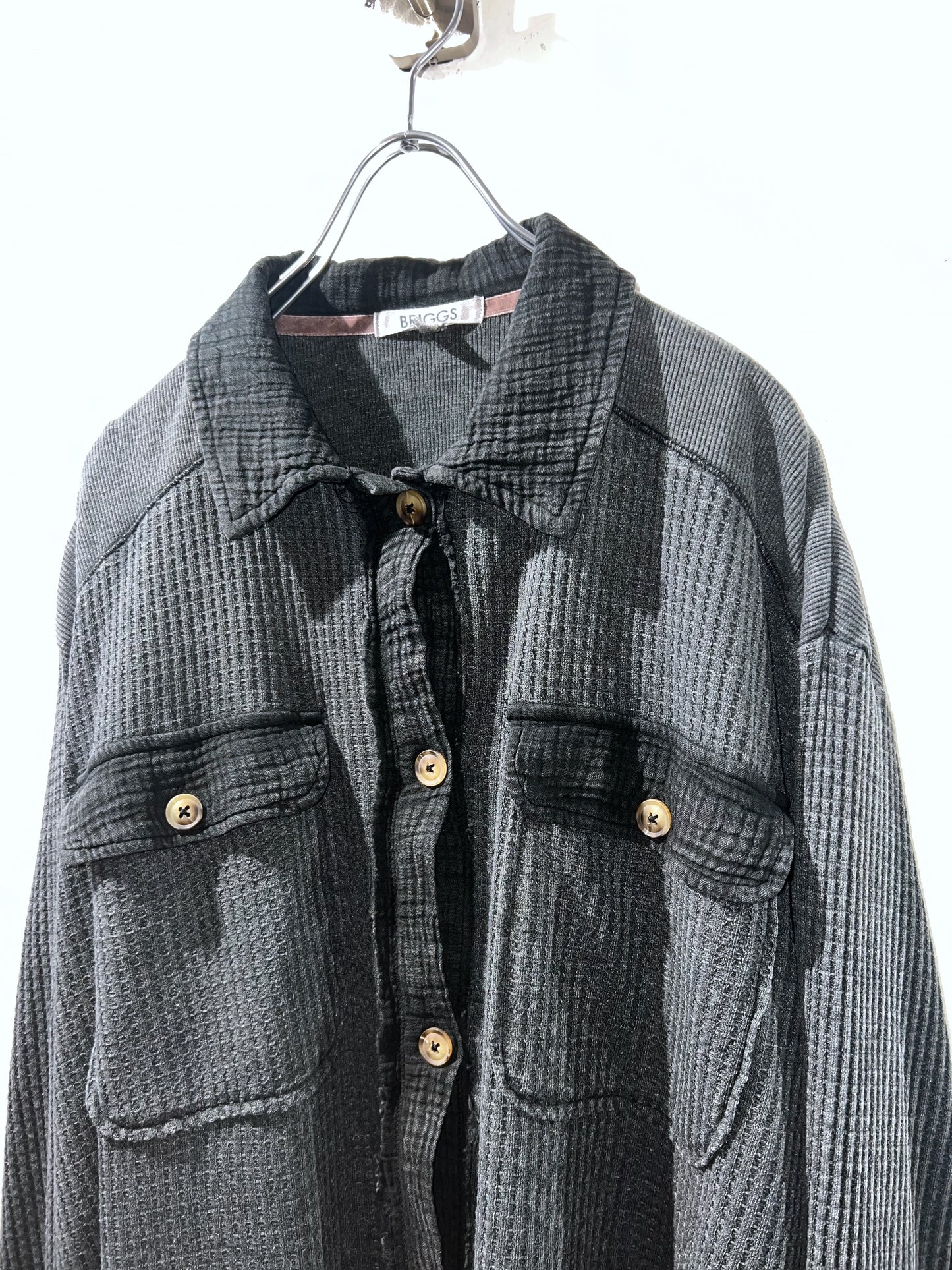 00s Oversized Waffle Shirt