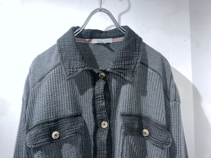 00s Oversized Waffle Shirt