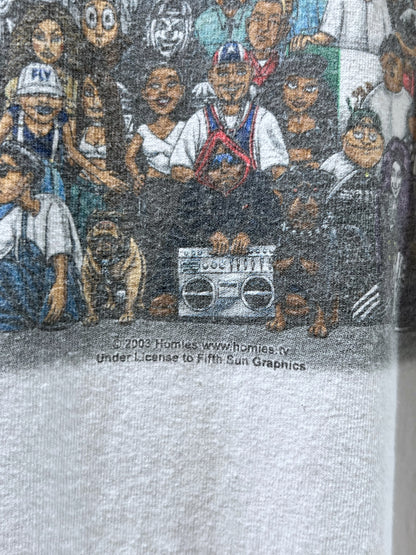 Rare '03 HOMIES Graphic T-shirt